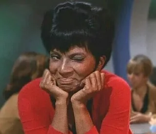 😉 emoji Star Trek TOS Telegram sticker 12 of 21