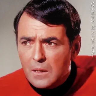 😶 emoji Star Trek TOS Telegram sticker 20 of 21