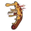 🍳 emoji Drunker Pizza Telegram sticker 8 of 40