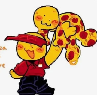 🍕 emoji Pizza boy Telegram sticker 13 of 24