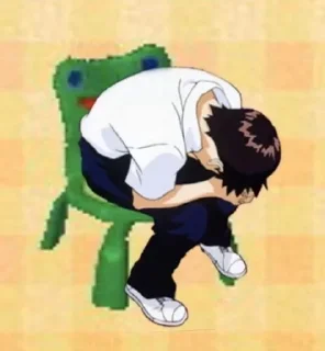 🥰 emoji ЕВАФАГ В ЖОПУ Telegram sticker 18 of 59