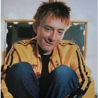 Sticker from Thom Yorke by @nastyayorke