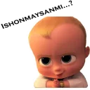 😏 emoji The Boss Baby By @UzAdmin Telegram sticker 6 of 64