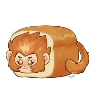 🥖 emoji Манки вкид Telegram sticker 10 of 21