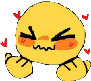 ☺️ emoji Cursed emojis Telegram sticker 6 of 43