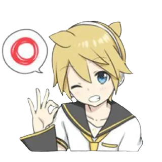 Sticker from 鏡音亜麻