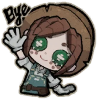 👋 emoji Identity v Telegram sticker 10 of 15