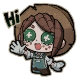 👋 emoji Identity v Telegram sticker 6 of 15