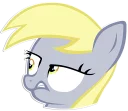 😒 emoji Derpy Hooves | By @Egor418 Telegram sticker 15 of 82