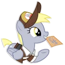 ✉️ emoji Derpy Hooves | By @Egor418 Telegram sticker 18 of 82