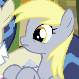 🌻 emoji Derpy Hooves | @MLPstick Telegram sticker 8 of 50