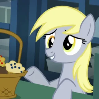 🌻 emoji Derpy Hooves | @MLPstick Telegram sticker 4 of 50