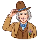 👋 emoji Back to the Future Telegram sticker 5 of 30