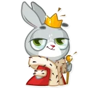 👑 emoji Boo the Bunny Telegram sticker 19 of 36