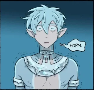 Sticker from castle swimmer
