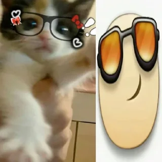 😎 emoji 🫣 Telegram sticker 5 of 120