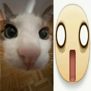 😳 emoji 🫣 Telegram sticker 7 of 120