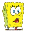 😯 emoji Губка Боб Telegram sticker 24 of 30
