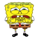 😟 emoji Губка Боб Telegram sticker 23 of 30