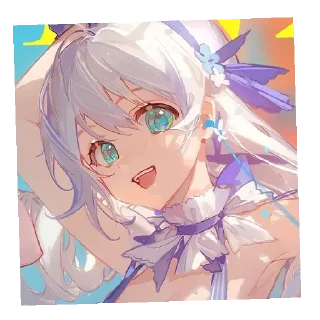 😄 emoji Киана| @HoukaiGakuenGunsGirlsz Telegram sticker 6 of 17