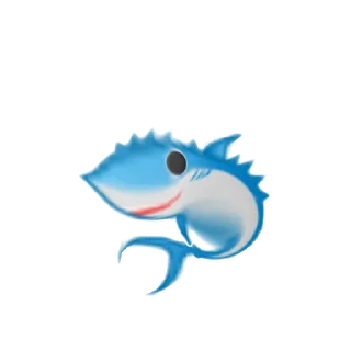 🦈 emoji Smile Telegram sticker 7 of 18