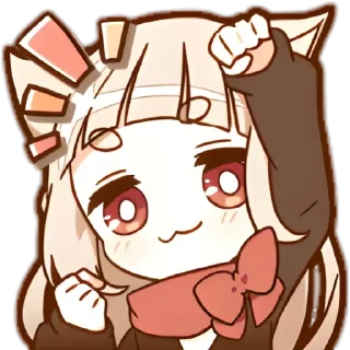 🐾 emoji ◞  nekochan - @wexsavi ˋ Telegram sticker 21 of 40