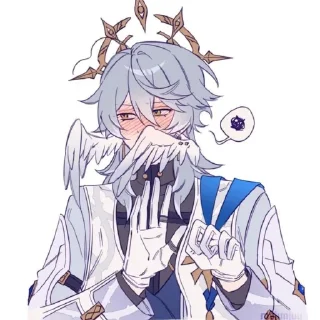 😣 emoji Sunday 🕊️🤍💙 Telegram sticker 23 of 67