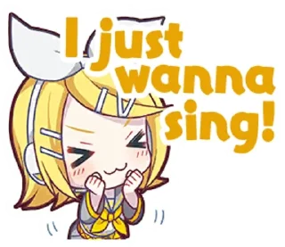 🎶 emoji VIRTUAL SINGER//Project Sekai Telegram sticker 24 of 91