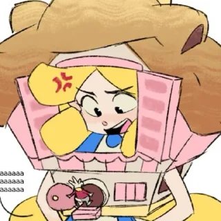 😤 emoji Алиса Telegram sticker 17 of 21