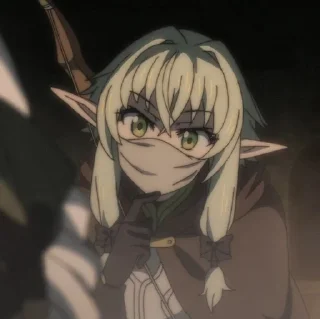 🌟 emoji elf goblin slayer Telegram sticker 5 of 27