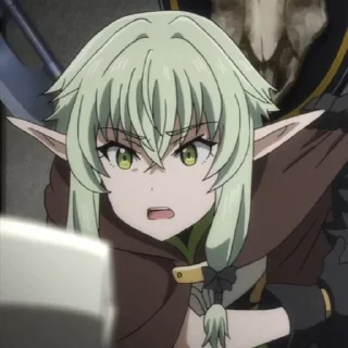 🌟 emoji elf goblin slayer Telegram sticker 22 of 27