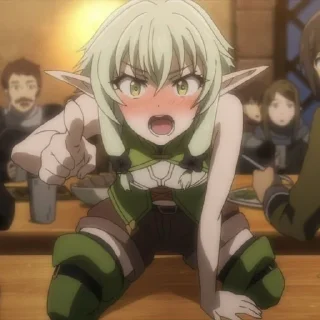🌟 emoji elf goblin slayer Telegram sticker 11 of 27