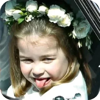 Sticker from Princess Charlotte