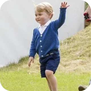 👋 emoji Prince George Telegram sticker 14 of 33