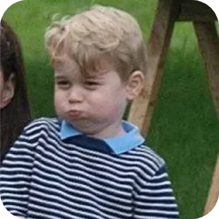 😒 emoji Prince George Telegram sticker 15 of 33