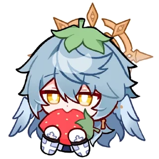 🍓 emoji Sunday @stickersMH Telegram sticker 11 of 101