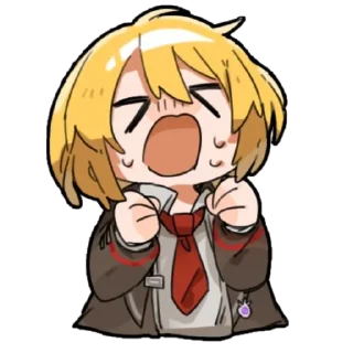 😣 emoji Lament @stickersMH Telegram sticker 3 of 34