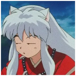 😒 emoji Inuyasha Telegram sticker 18 of 116