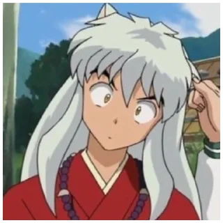 😮 emoji Inuyasha Telegram sticker 19 of 116