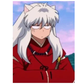 🙄 emoji Inuyasha Telegram sticker 16 of 116
