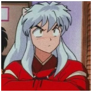 😤 emoji Inuyasha Telegram sticker 24 of 116