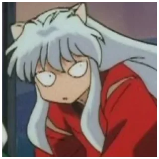🤐 emoji Inuyasha Telegram sticker 21 of 116