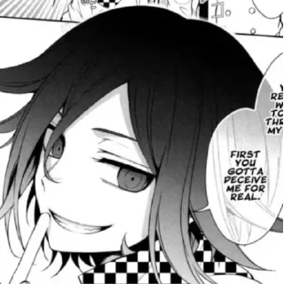 Sticker from Kokichi Ouma