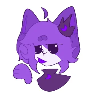👎 emoji 🖤_PaisXmilk_💜 Telegram sticker 8 of 11