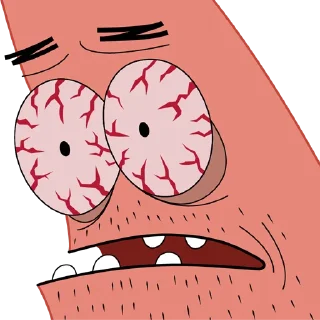 👀 emoji patrick Telegram sticker 8 of 19