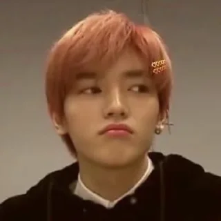 😒 emoji lee taeyong by @stikersnct Telegram sticker 7 of 80