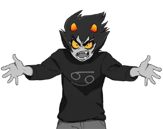 😤 emoji Karkat talksprites+other stuff Telegram sticker 14 of 23