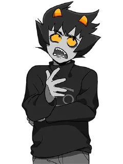 🙄 emoji Karkat talksprites+other stuff Telegram sticker 11 of 23