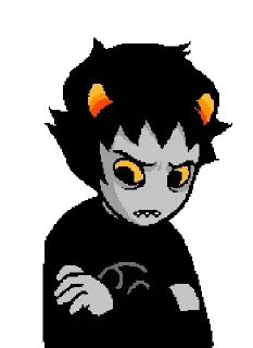 ♋ emoji Karkat talksprites+other stuff Telegram sticker 5 of 23