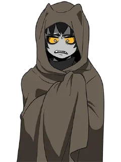 😫 emoji Karkat talksprites+other stuff Telegram sticker 22 of 23
